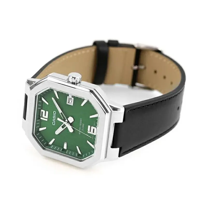 Casio Enticer Sporty Green Texture Men's Watch- MTP-B195L-3AV